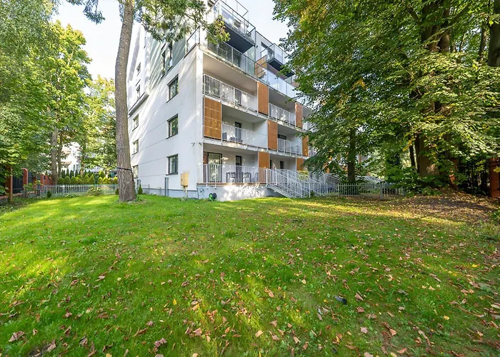 Apartamentyprzymorzu 010 Z Basenem Tarasem I Ogródkiem Apartament